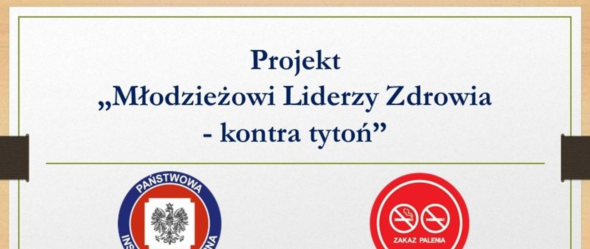 Projekt MLZ kontra tytoń