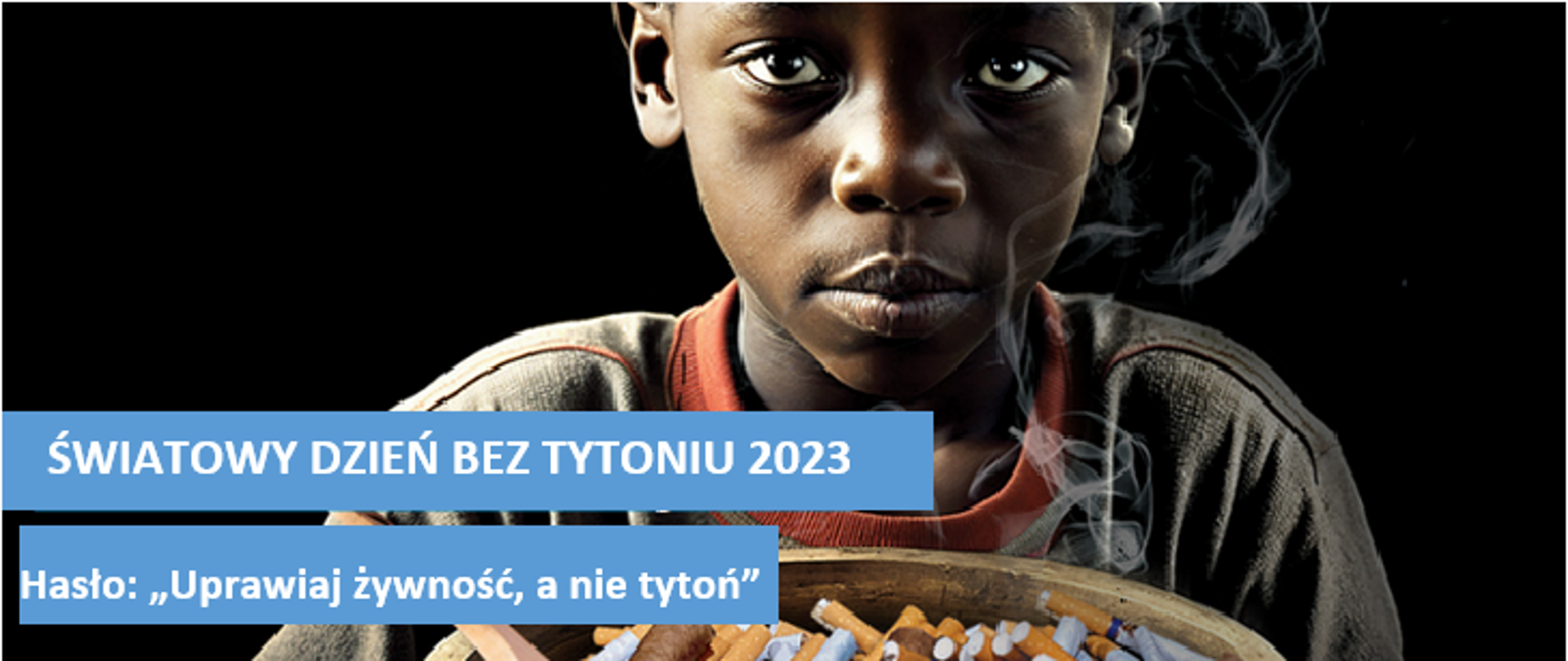 31 maja 2023 Światowy Dzień bez Tytoniu pod hasłem: „Potrzebujemy żywności, nie tytoniu