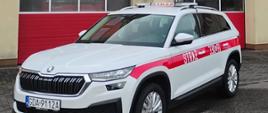 Na zdjęciu - Nowy lekki samochód operacyjny Skoda Kodiaq