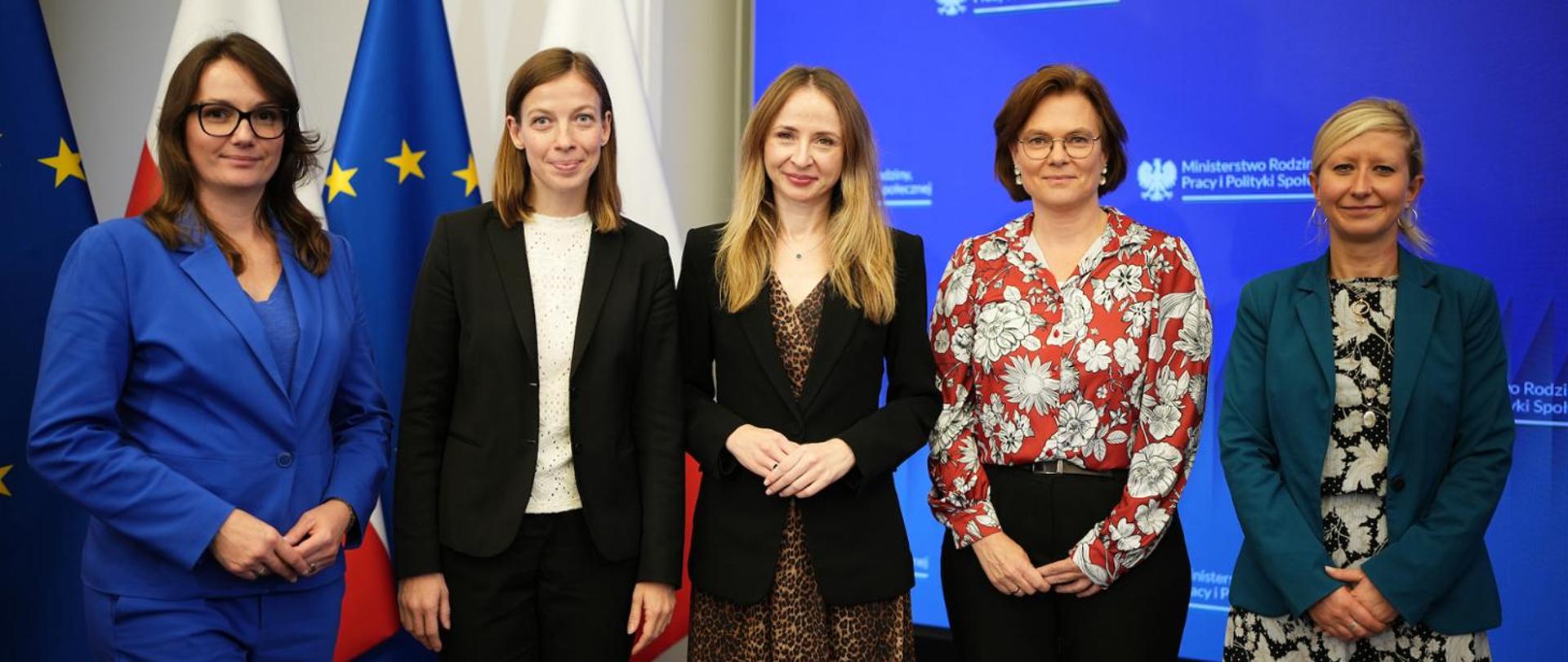 The Minister Agnieszka Dziemianowicz-Bąk met with an EP delegation