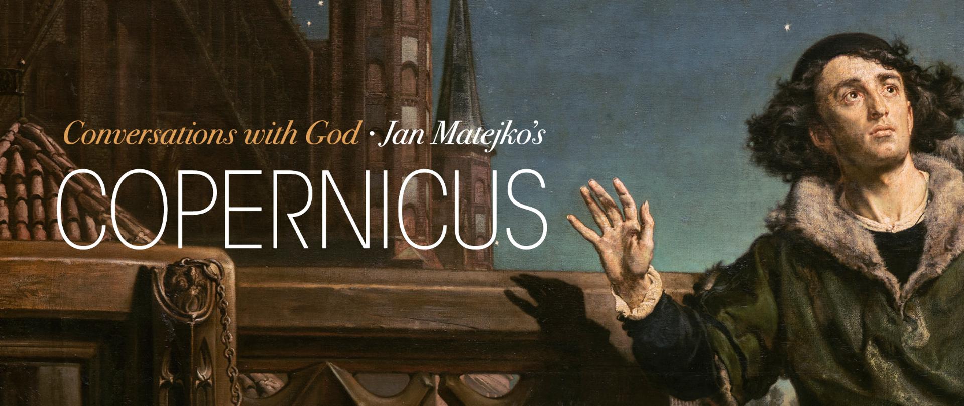 Presentación del cuadro de Jan Matejko "Astrónomo Nicolás Copérnico en una conversación con Dios".