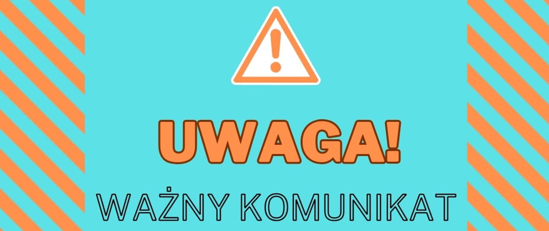 Uwaga! Ważny komunikat.