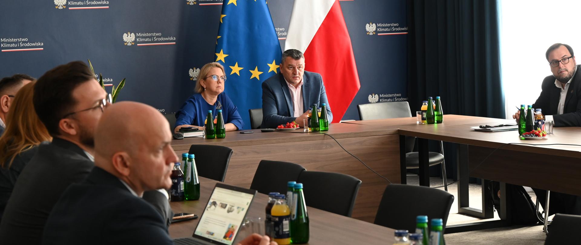 Narada Zespołu Zarządzania Kryzysowego MKiŚ 8 sierpnia 2023 Odra