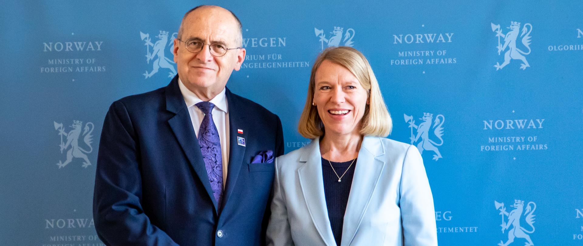 Minister Rau z wizytą w Norwegii