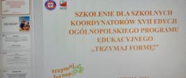 Szkolenie dla szkolnych koordynatorów programu "Trzymaj Formę!"