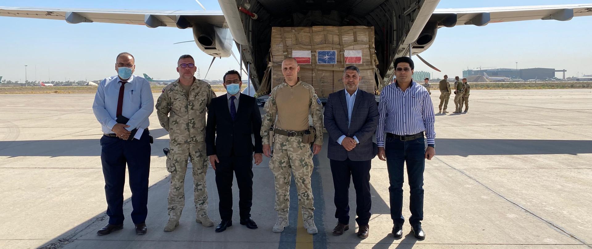 Polish Aid handover in Baghdad 20210608