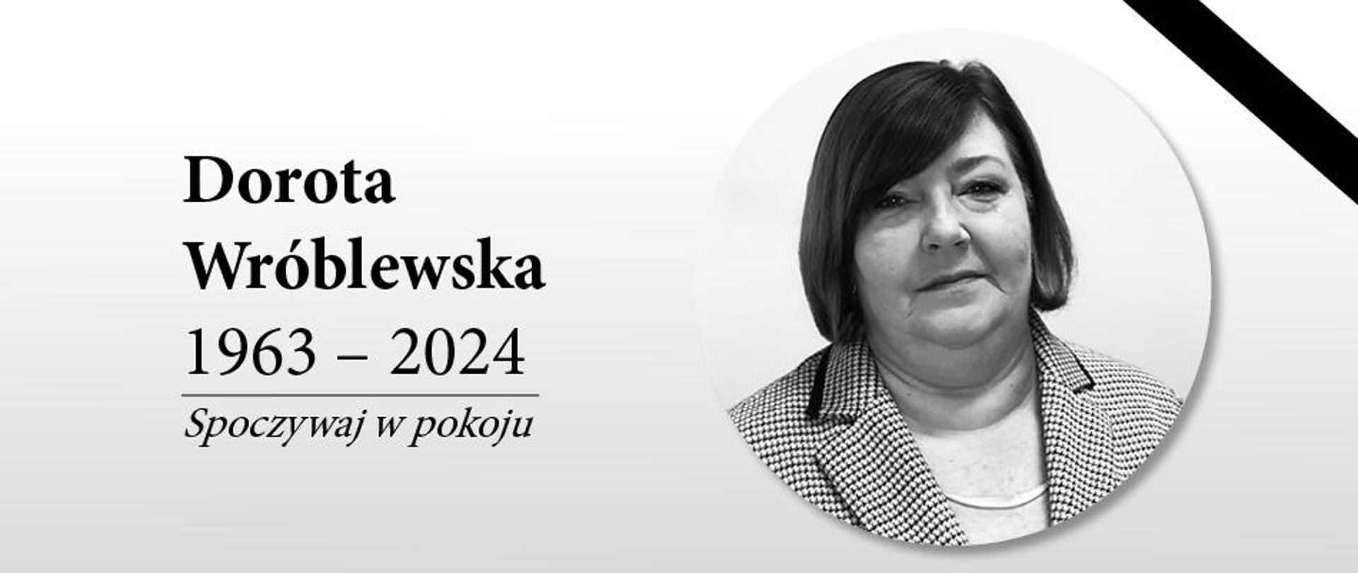Grafika - kondolencje D. Wróblewska