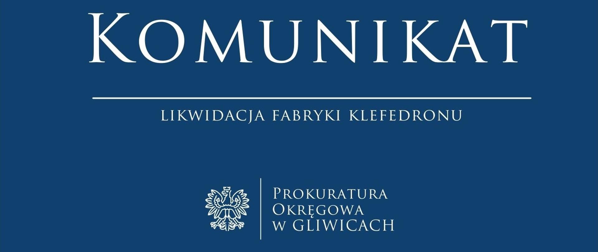 Likwidacja fabryki klefedronu