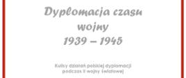 Dyplomacja czasu wojny