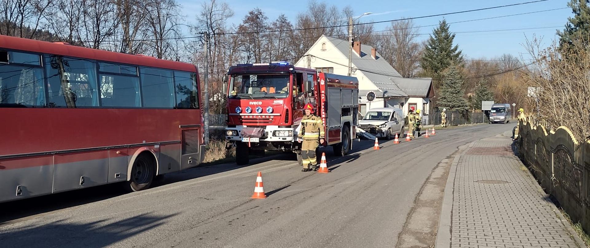 Kolizja w Trzemeśni