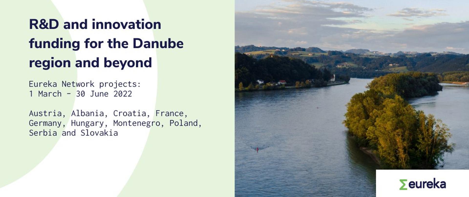 Planowane rozpoczęcie tegorocznego naboru wniosków na projekty realizowane w konkursie EUREKA Danube Call 2022 w ramach Inicjatywy EUREKA