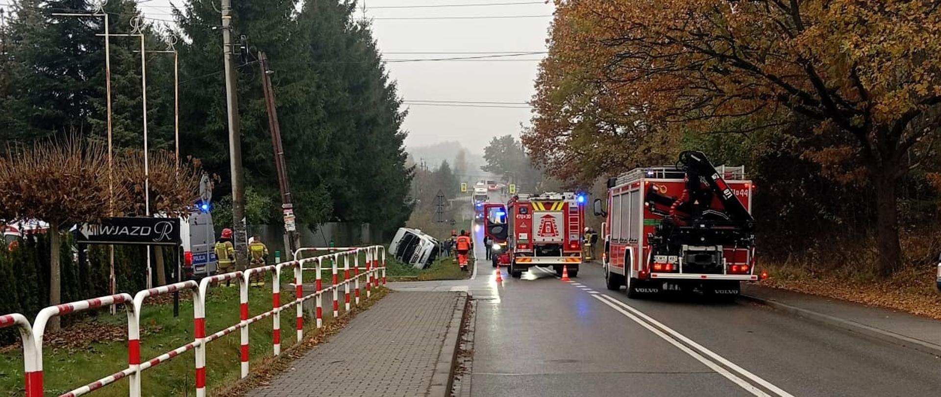 Wypadek w Rudniku