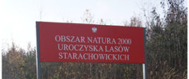 Oznakowanie obszarów Natura 2000 w województwie świętokrzyskim