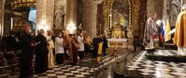Msza św. w intencji pokoju na Ukrainie w Katedrze św. Mikołaja w Lublanie