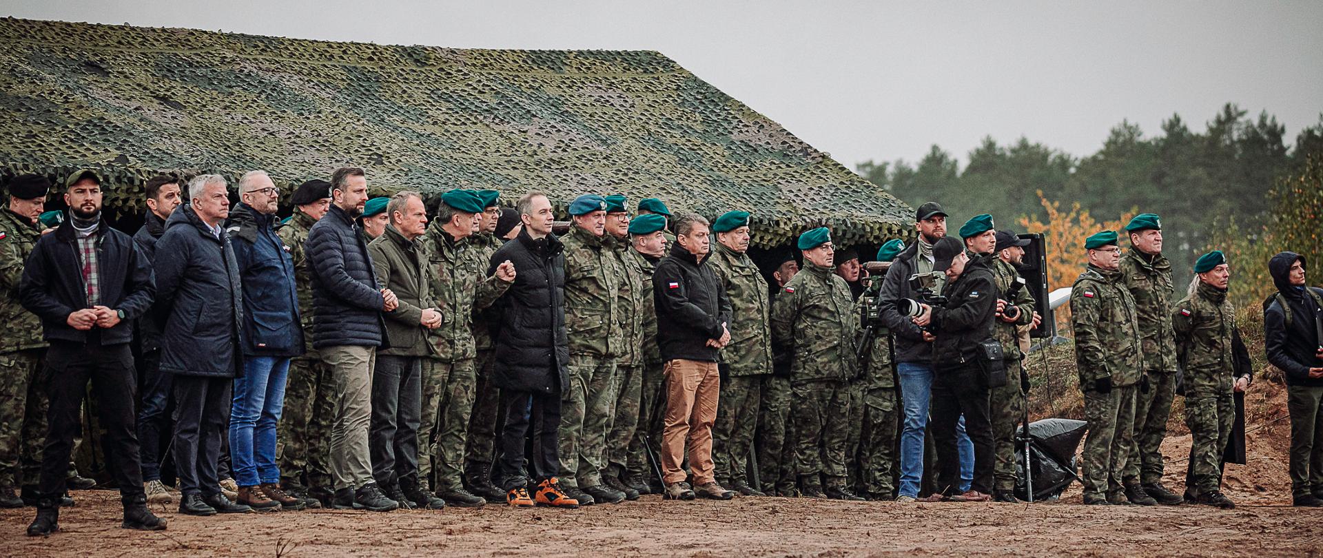 Ośrodek Szkolenia Poligonowego Wojsk Lądowych w Orzyszu w dniu 14 października 2024 r. - fot. nr 2.