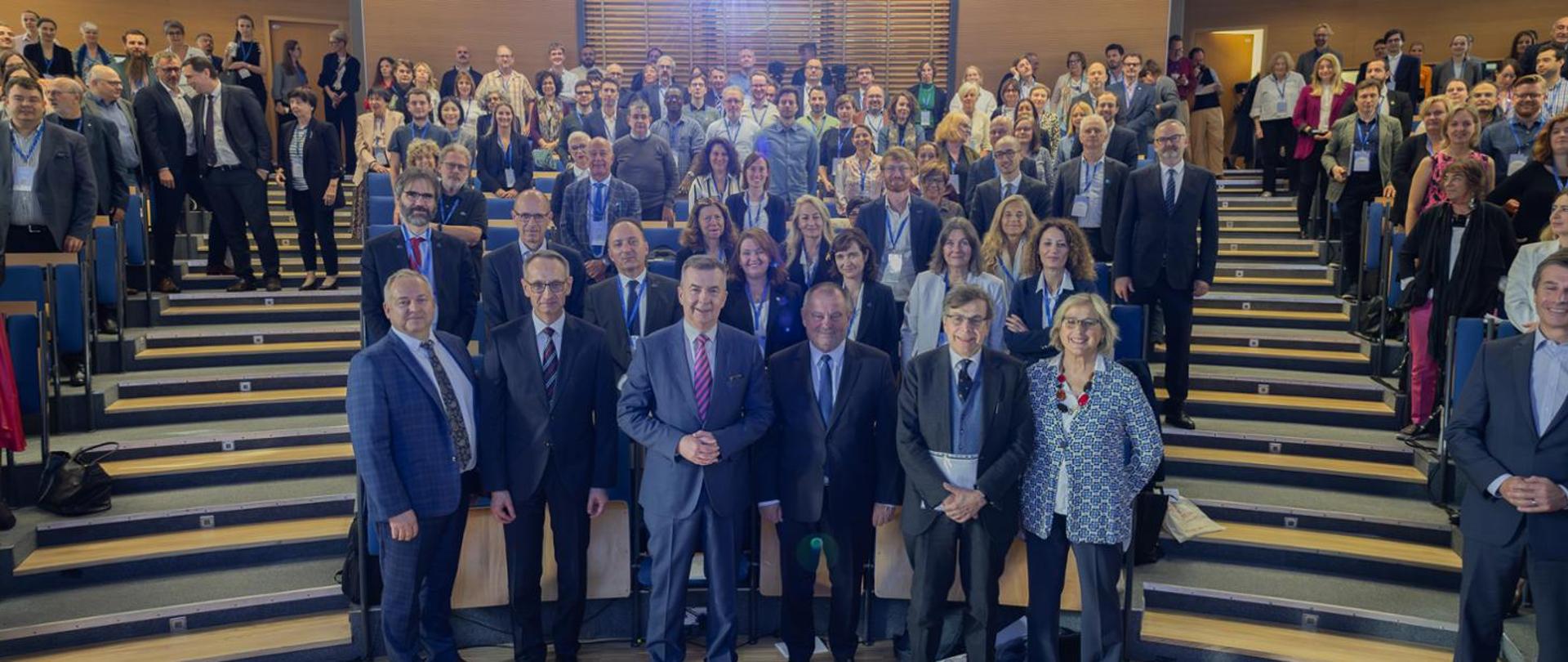 Head of the Ministry of Science and Higher Education took part in the ceremony of Warsaw University taking over the presidency of the 4EU+ European University Alliance