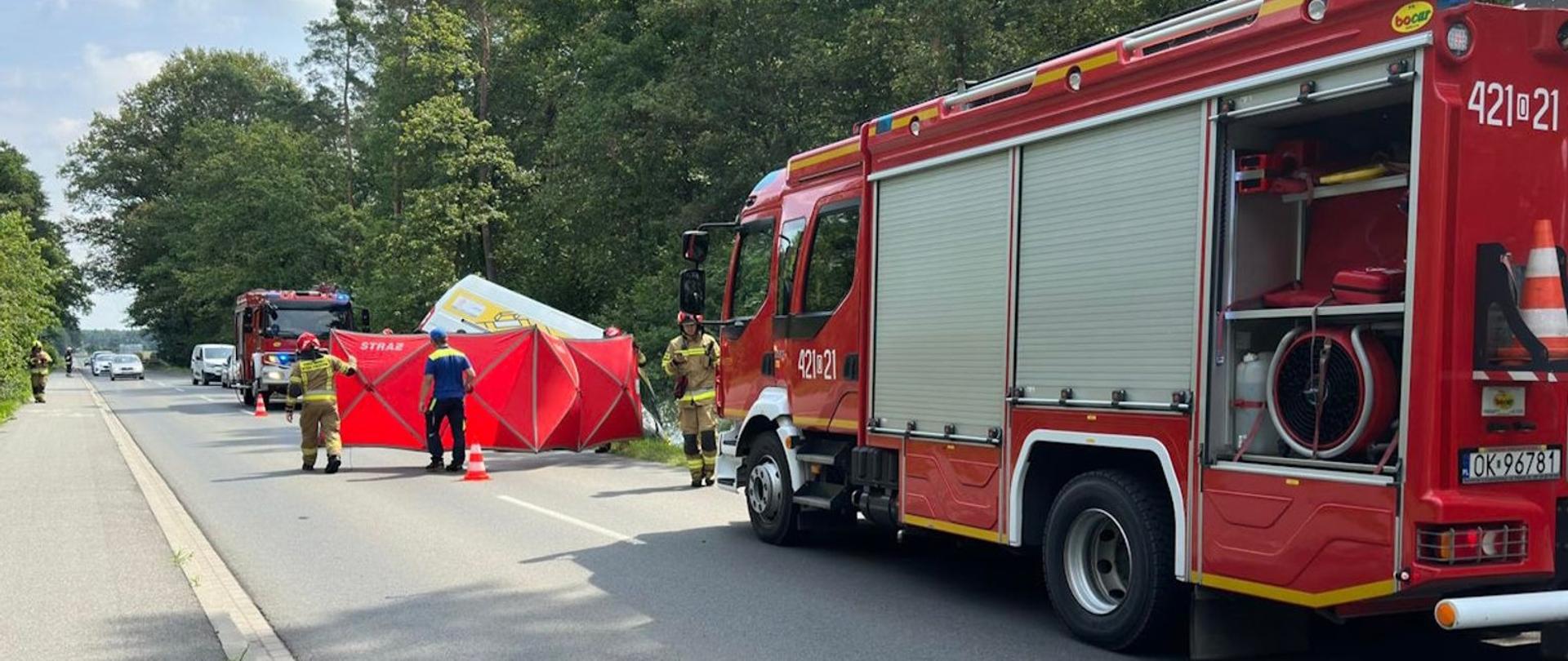 Działania ratownicze w komunikacji drogowej