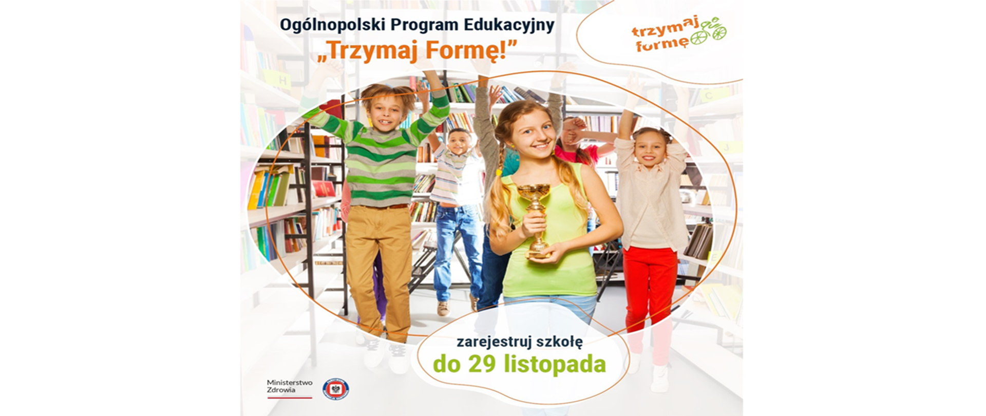 Ruszyła rejestracja szkół do XVIII edycji Ogólnopolskiego Programu Edukacyjnego "Trzymaj Formę!"