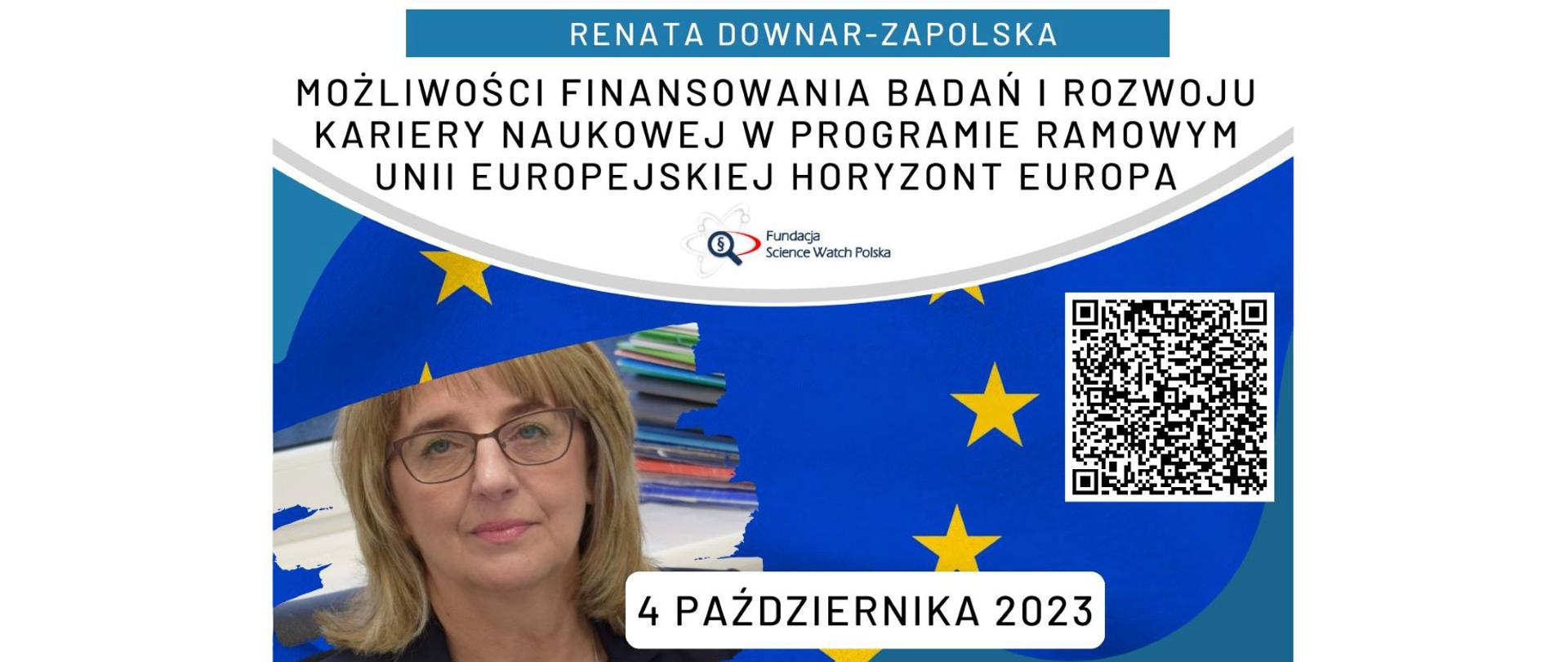 Webinar: Możliwości finansowania badań i rozwoju kariery naukowej w programie ramowym Unii Europejskiej HORYZONT EUROPA