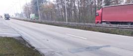 A4 remont nawierzchni betonowej autostrady A4 w okolicy węzła LSSE Krzywa