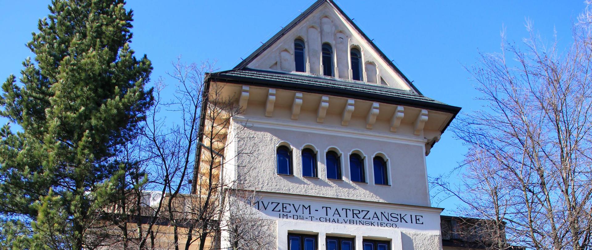 Muzeum Tatrzańskie w Zakopanem fot. PAP/Grzegorz Momot