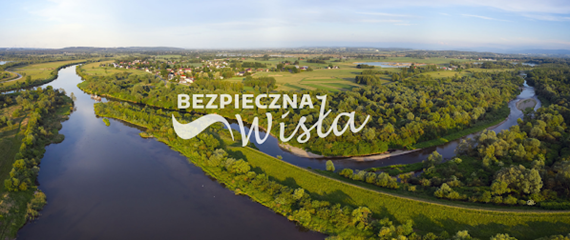 Logo programu "Bezpieczna Wisła"