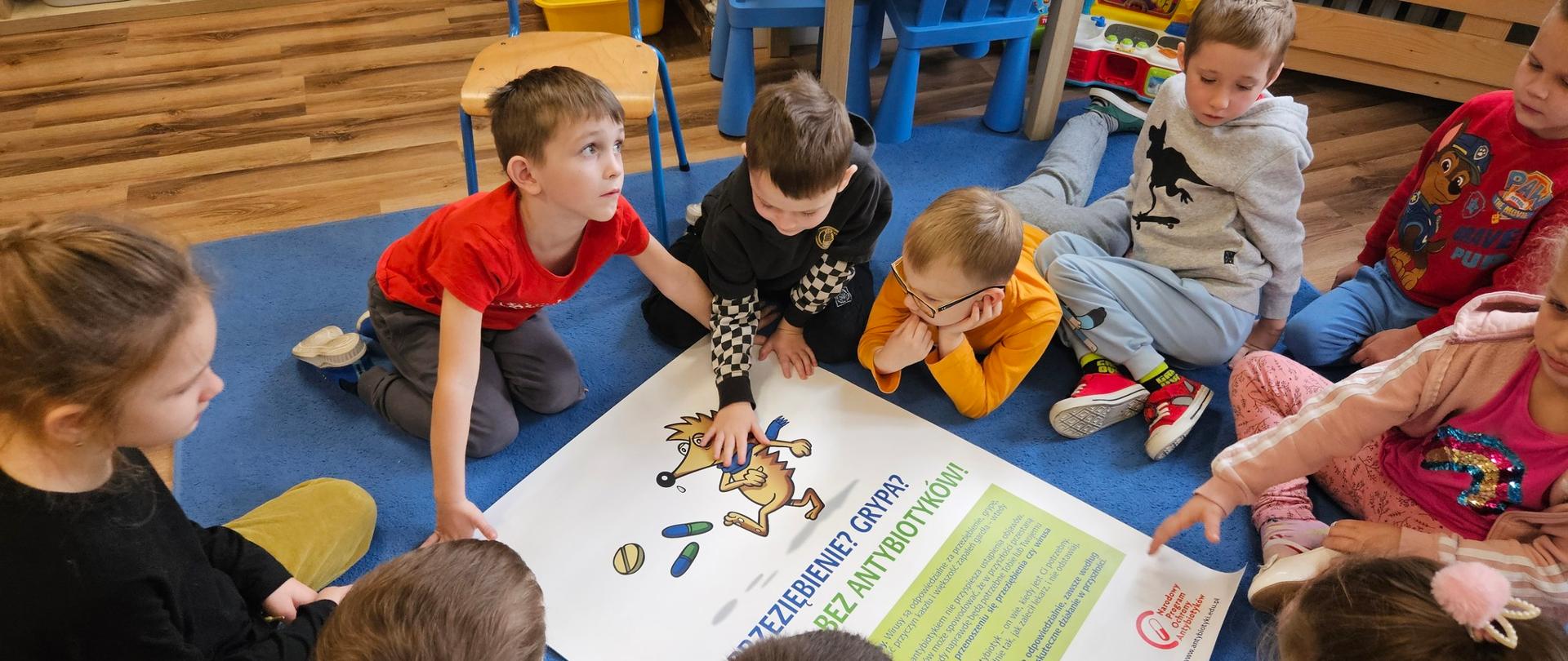 Zajęcia edukacyjne dla dzieci w Przedszkolu Miejskim Integracyjnym nr 8 w Bytomiu