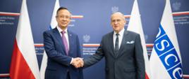 Minister Zbigniew Rau meets with OSCE High Commissioner on National Minorities