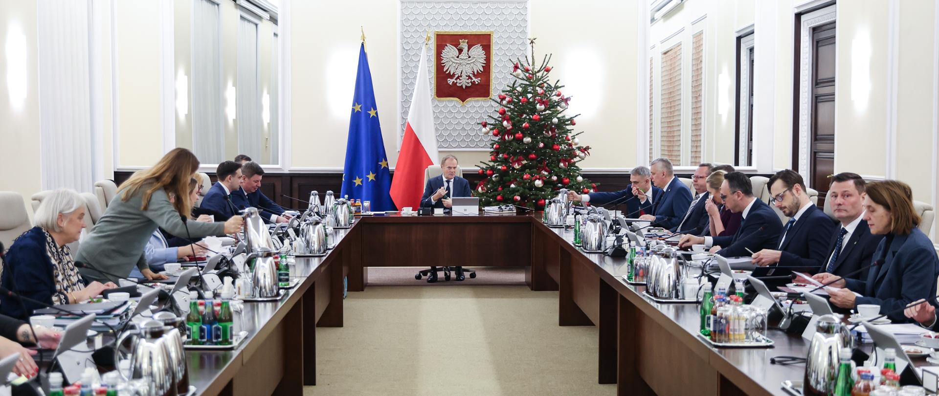 2024.12.24 Warszawa | Wigilijne posiedzenie Rady Ministrów