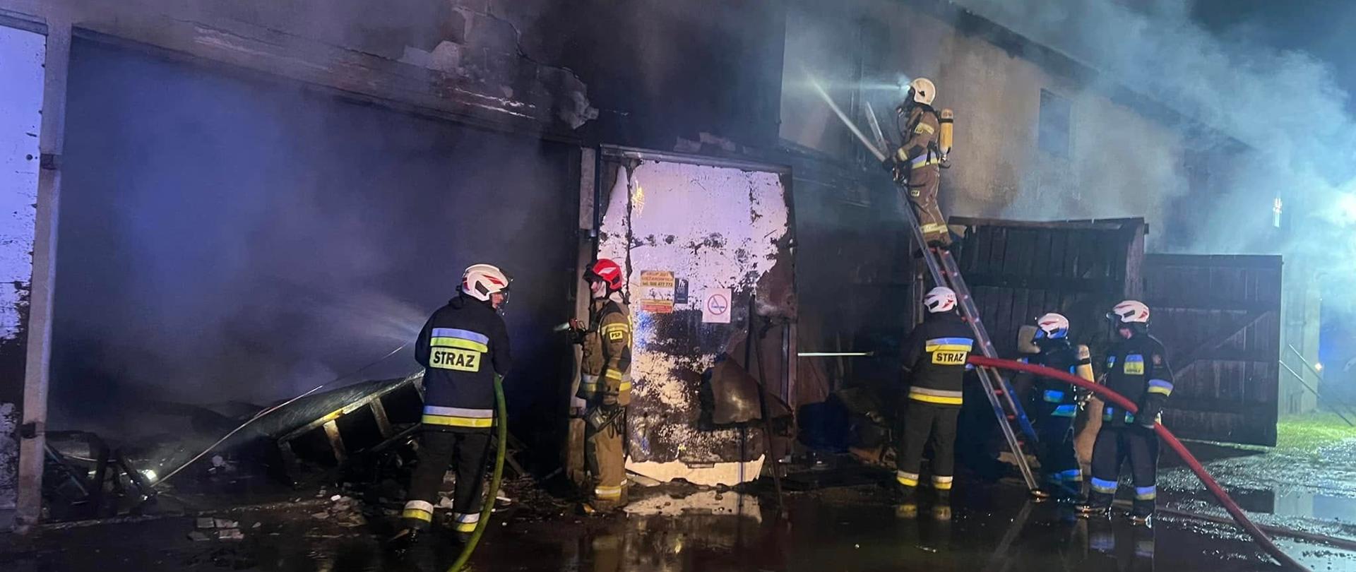 Pożary w Wielkim Klinczu i Nowej Kiszewie