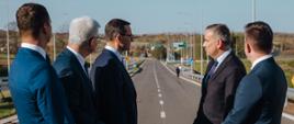 Prime Minister Mateusz Morawiecki at the opening of the ring road in Wałbrzych.