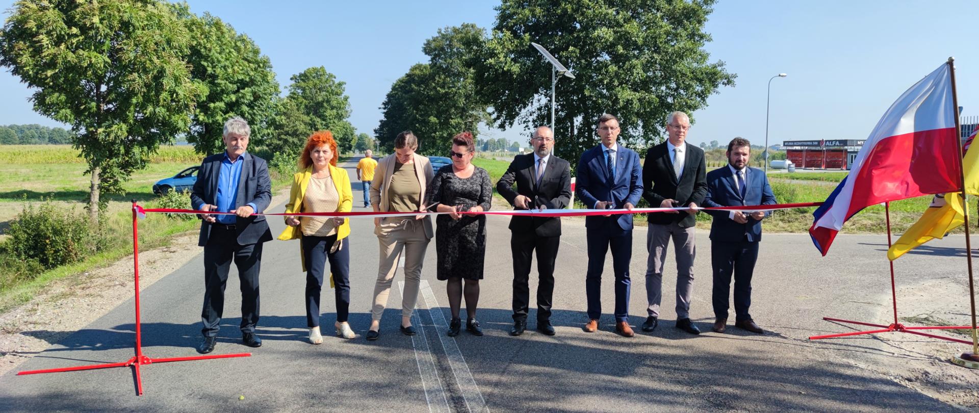 Otwarcie drogi powiatowej w miejscowości Sierakowo