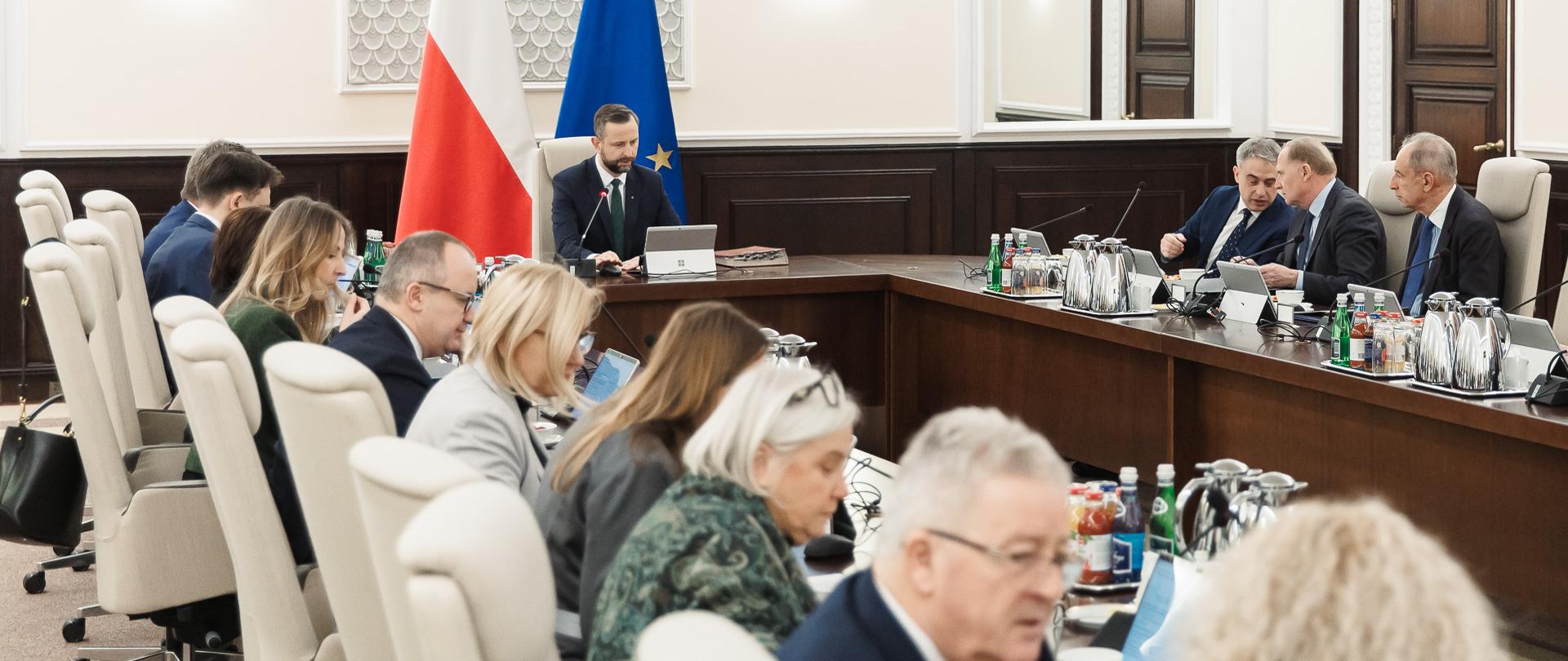 Posiedzenie Rady Ministrów pod przewodnictwem Wicepremiera, Ministra Obrony Narodowej Władysława Kosiniaka-Kamysza