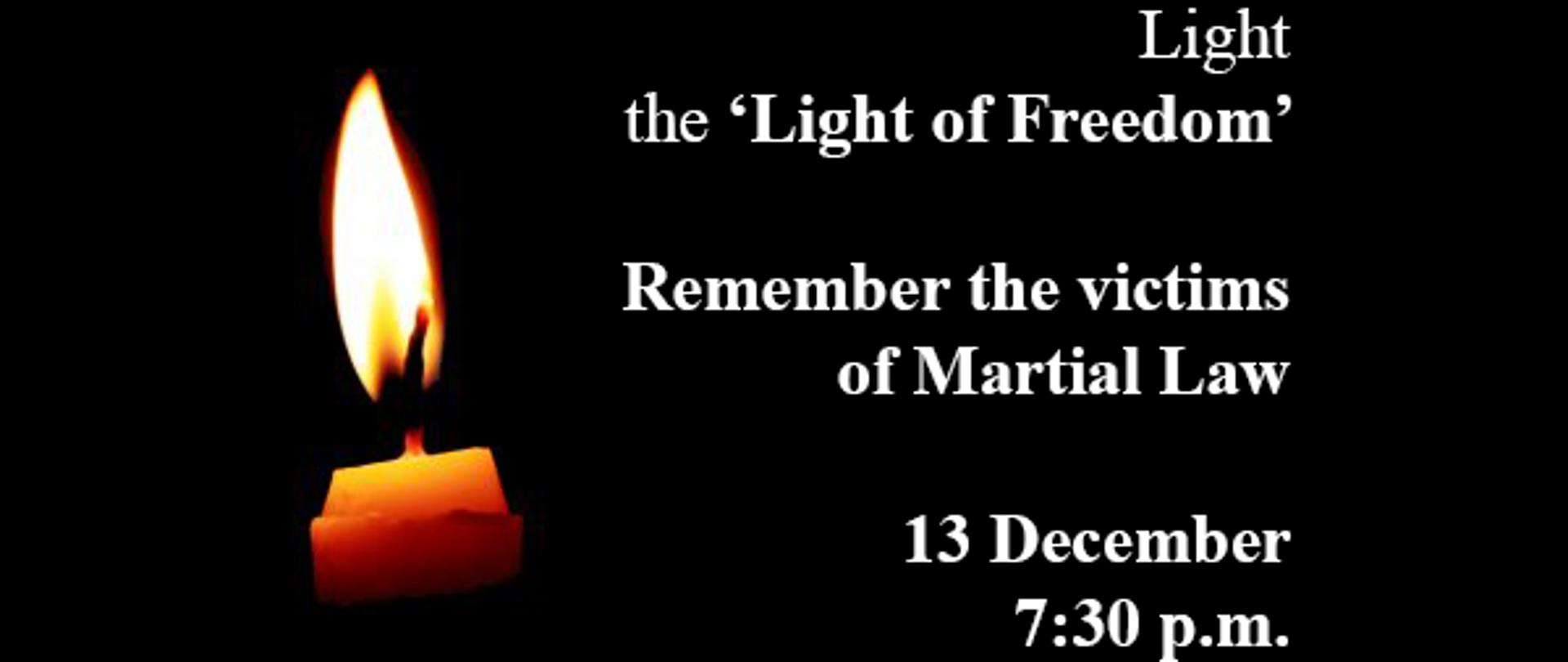 Light of Freedom - December 13, 2021