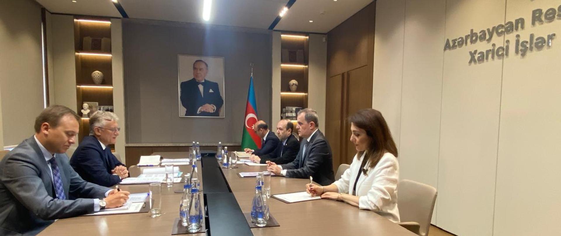 Wizyta Wiceministra Marka Prawdy w Baku
