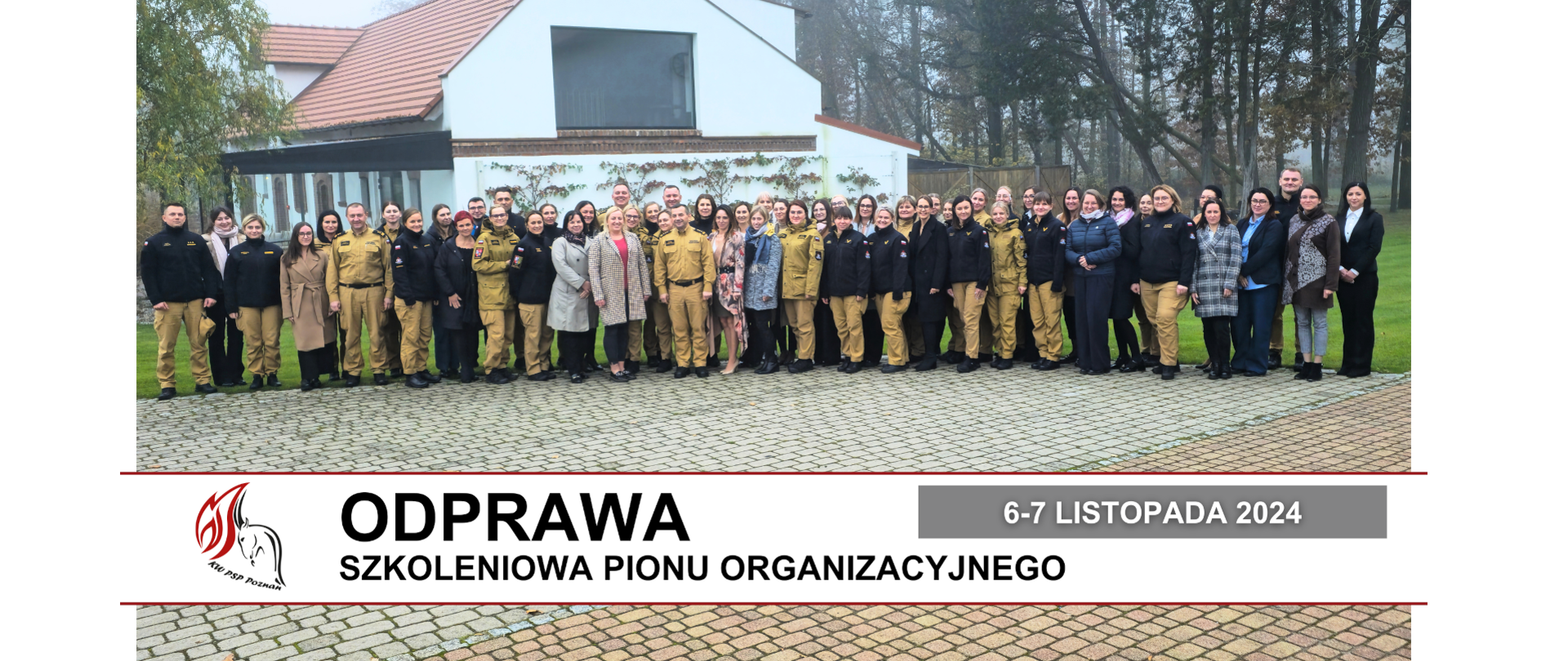 Odprawa szkoleniowa pionu organizacyjnego