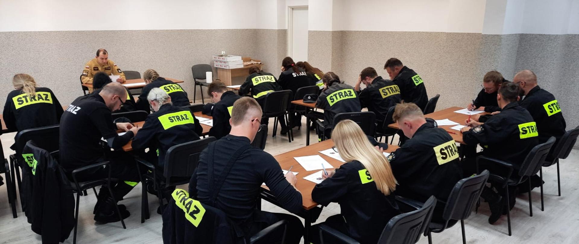 Egzamin kończący szkolenie podstawowe strażaka ratownika OSP 2023 r.