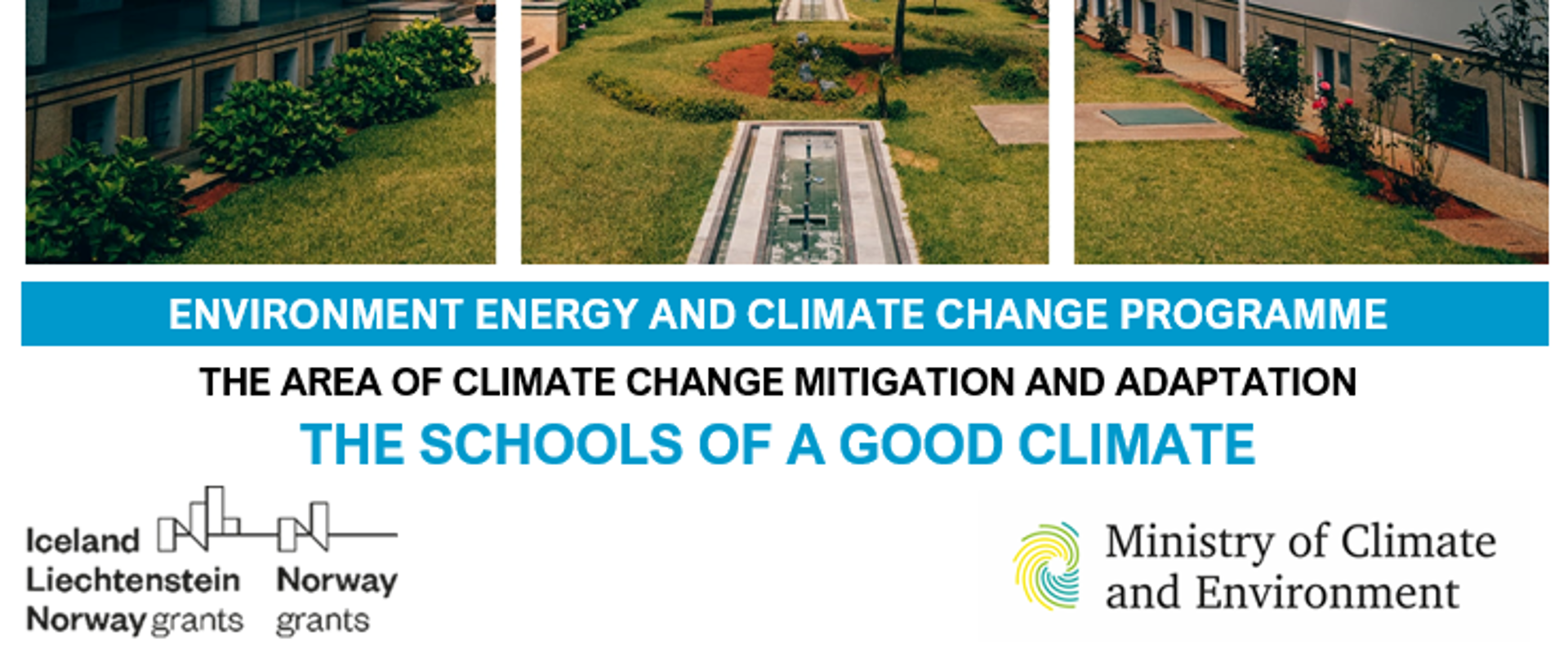Agreement on the implementation of the Schools of a Good Climate project has been signed