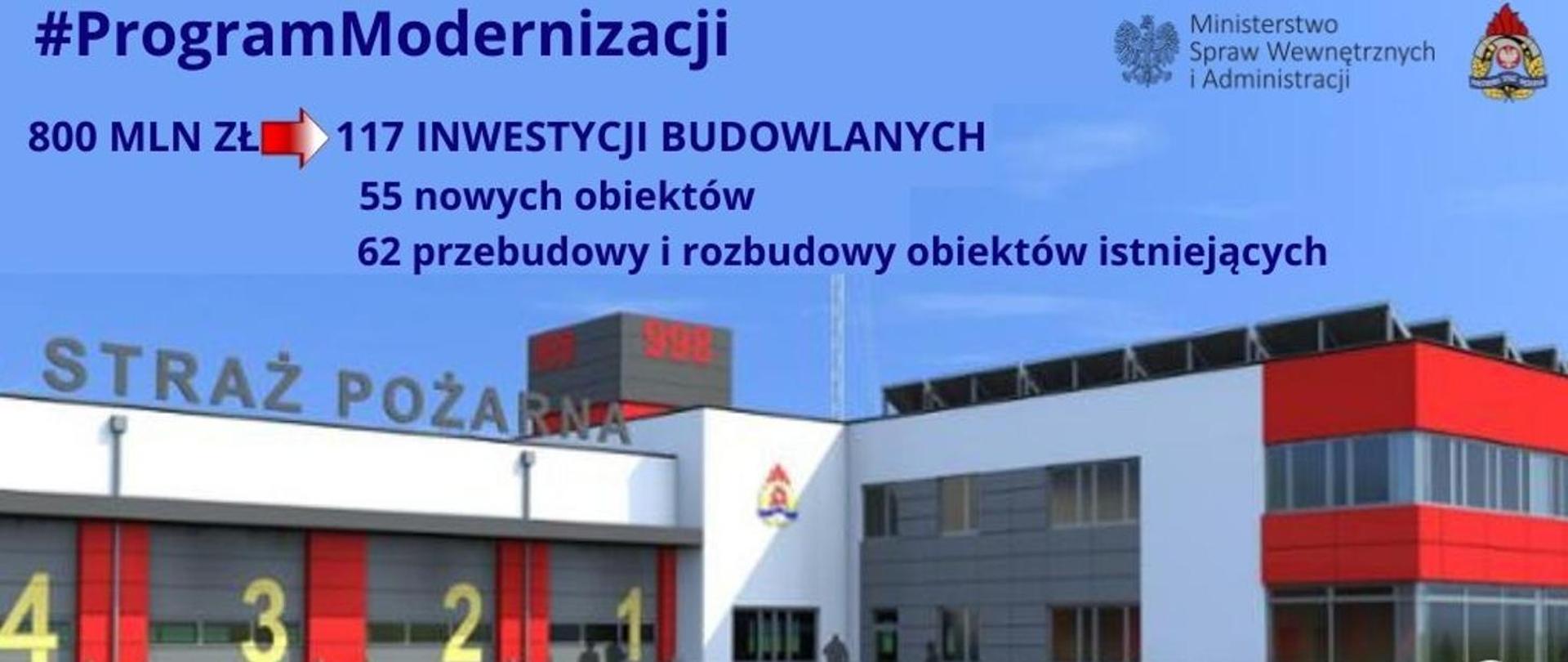 Lista inwestycji budowlanych PSP do realizacji w ramach "Programu modernizacji…” została zatwierdzona