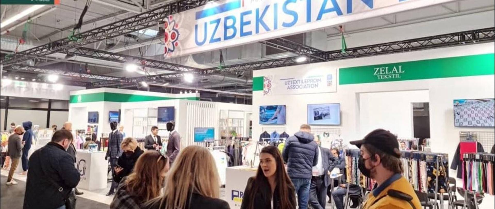 Udział uzbeckich przedsiębiorców na Targach tekstylnych na Ptak Warsaw Expo 