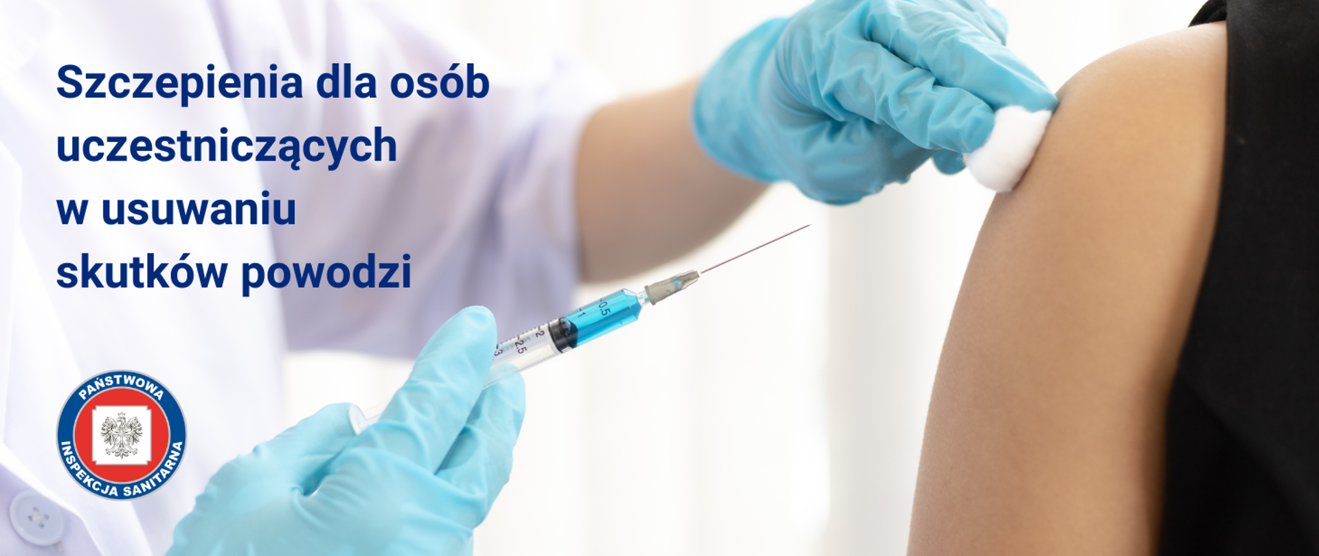 Szczepienia dla osób uczestniczących w usuwaniu skutków powodzi