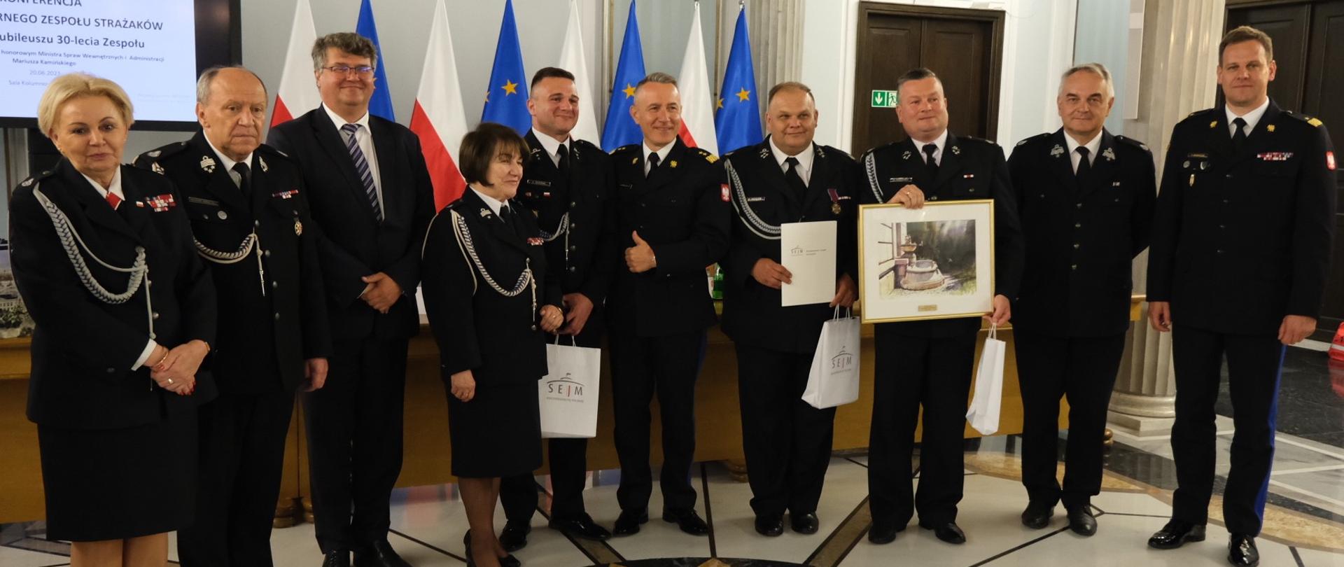 30 lat Parlamentarnego Zespołu Strażaków – uroczysta konferencja