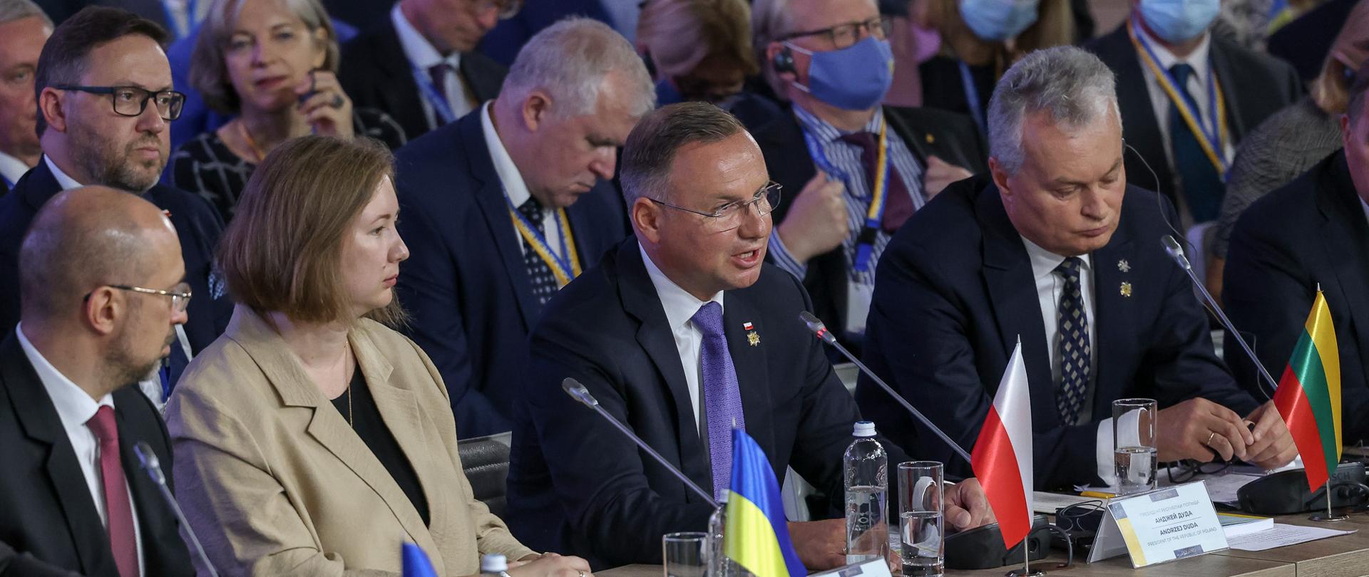 Przemówienie podczas szczytu Platformy Krymskiej w Kijowie
