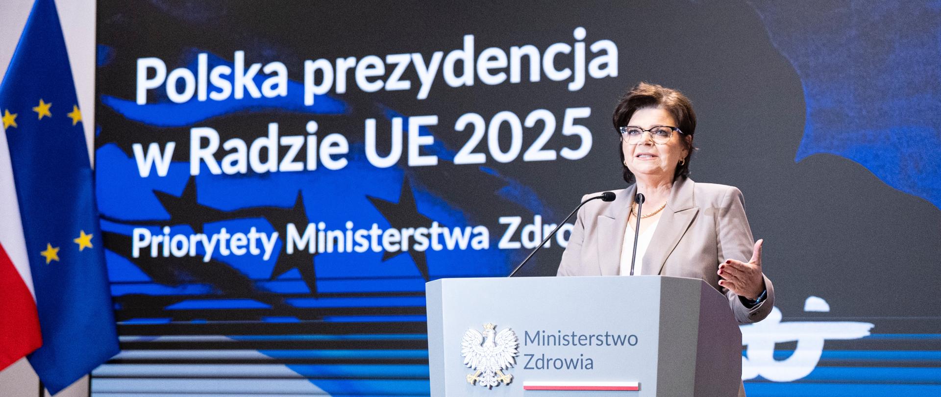 Na zdj. minister zdrowia Izabela Leszczyna.