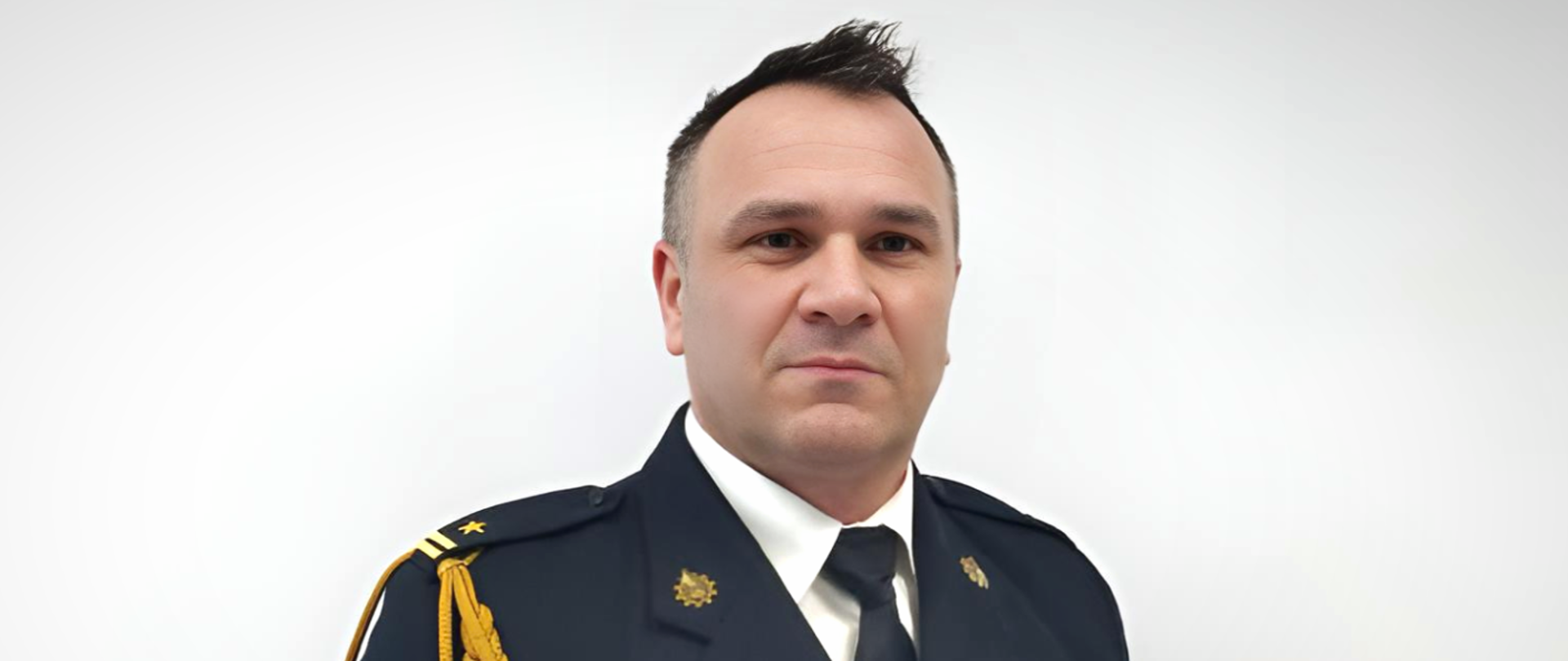 Komendant Powiatowy PSP w Wejherowie mł. bryg. Krzysztof Chlebicki