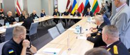 Meeting of heads of emergency services from Poland, Ukraine, Lithuania, Latvia and Estonia with the participation of the Minister of the Interior and Administration, Mariusz Kamiński