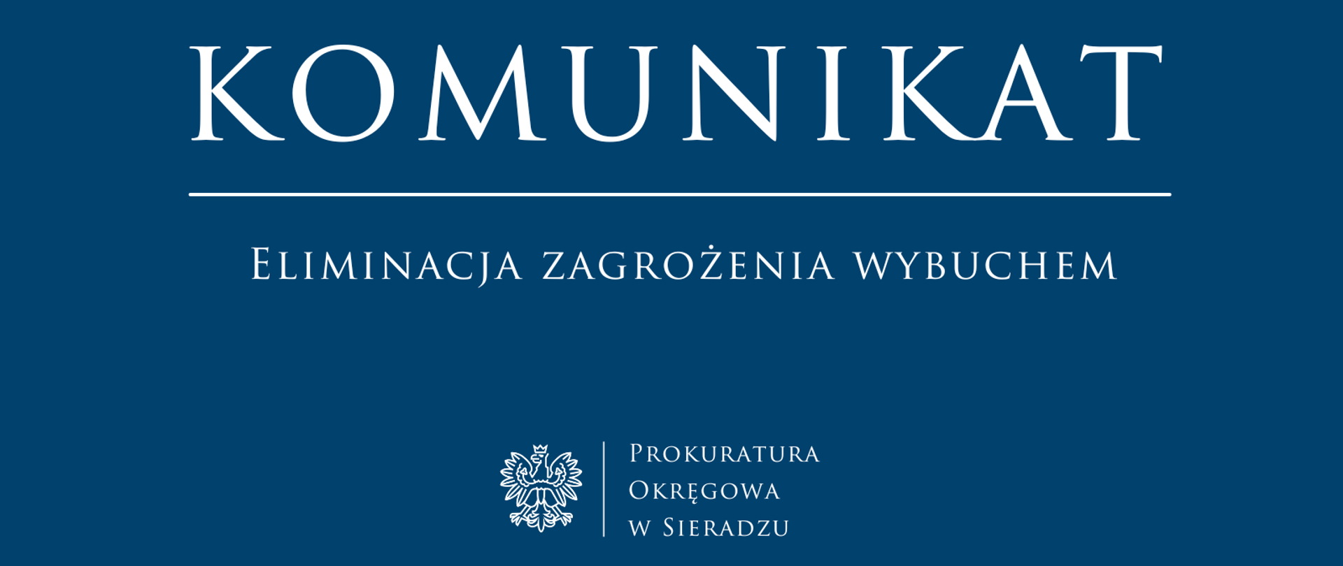 baner komunikat