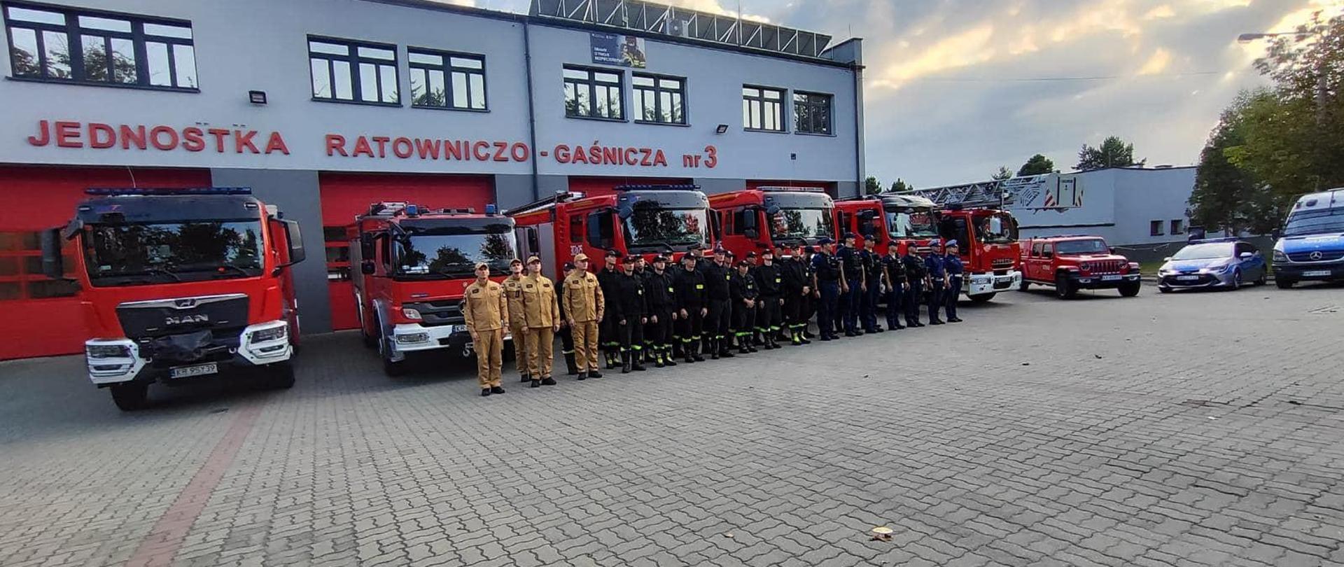 Hołd dla strażaków z Poznania 