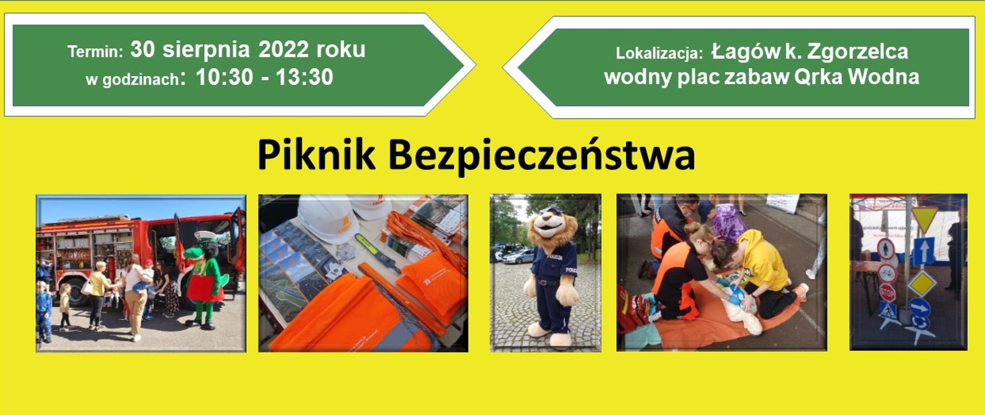 Łagów - Zgorzelec - Piknik_Bezpieczeństwa_plakat_2022