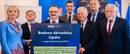 Wojewoda Mazowiecki Tobiasz Bocheński w obecności parlamentarzystów podpisał ZRID na budowę obwodnicy Lipska